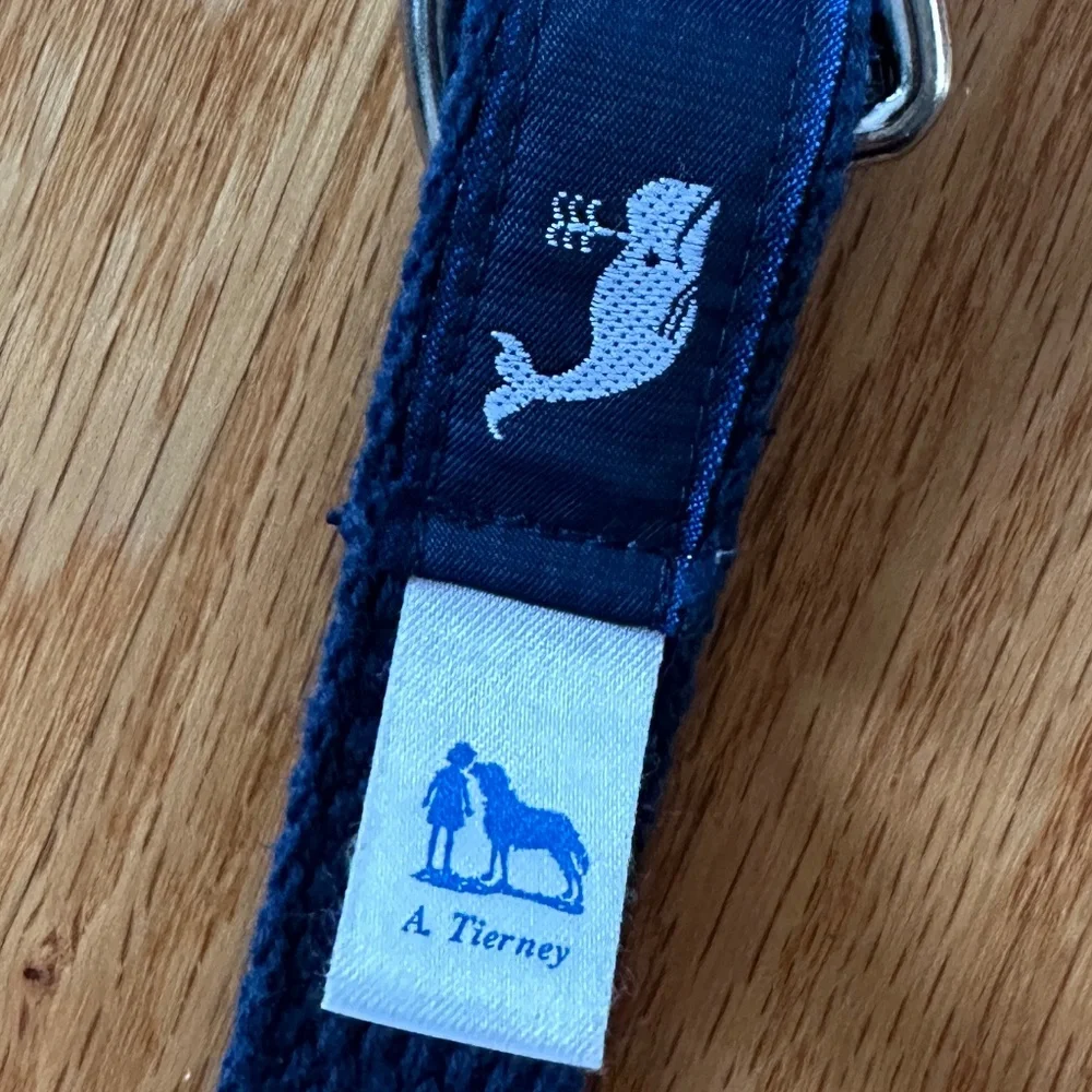 A. Tierney Kid's Whale D-Ring Belt (L)